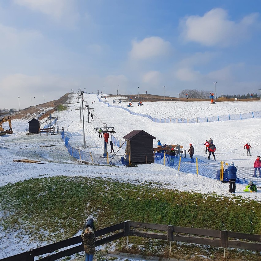 Stacja narciarska w Rybnie zaprasza na stok. Będzie działał jeszcze przez tydzień!