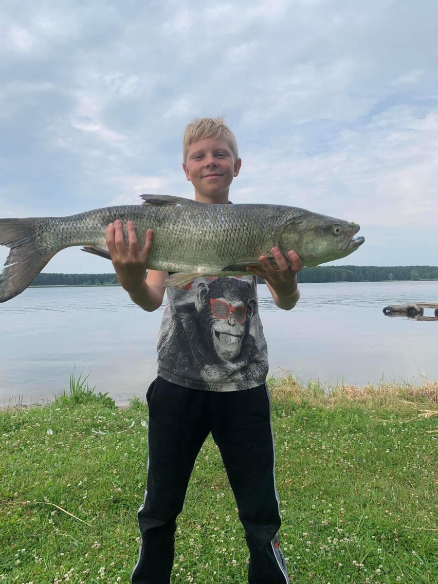 12-latek złowił rybę ważącą 20 kilogramów. Jest większa od niego ZDJĘCIA