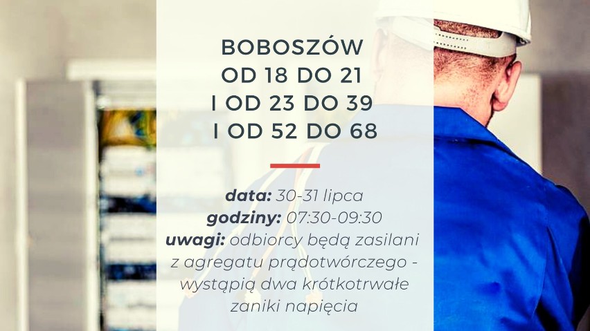 W tych miejscach nie będzie prądu. Zobacz listę! 