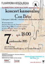 Sławno: Koncert Filharmonii Koszalińskiej w SDK