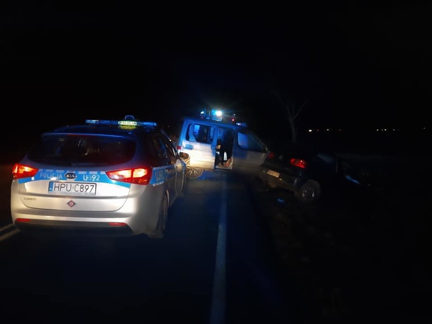 Wypadek w Czeluścinie. Dwie osoby trafiły do szpitala