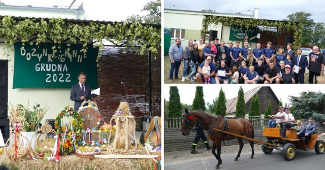 Dożynki gminne gminy Miedzichowo we wspaniale udekorowanej Grudnej! Zapraszamy na fotorelację!