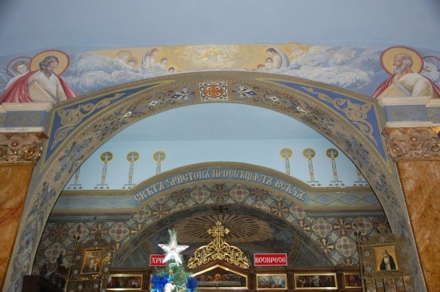 Pięknieją wnętrza zabytkowej cerkwi w Kaliszu. Prace będę kontynuowane