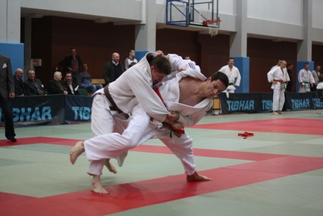 Na Politechnice Białostockiej często odbywają się zawody judo. Na zdjęciu turniej East Judo Open
