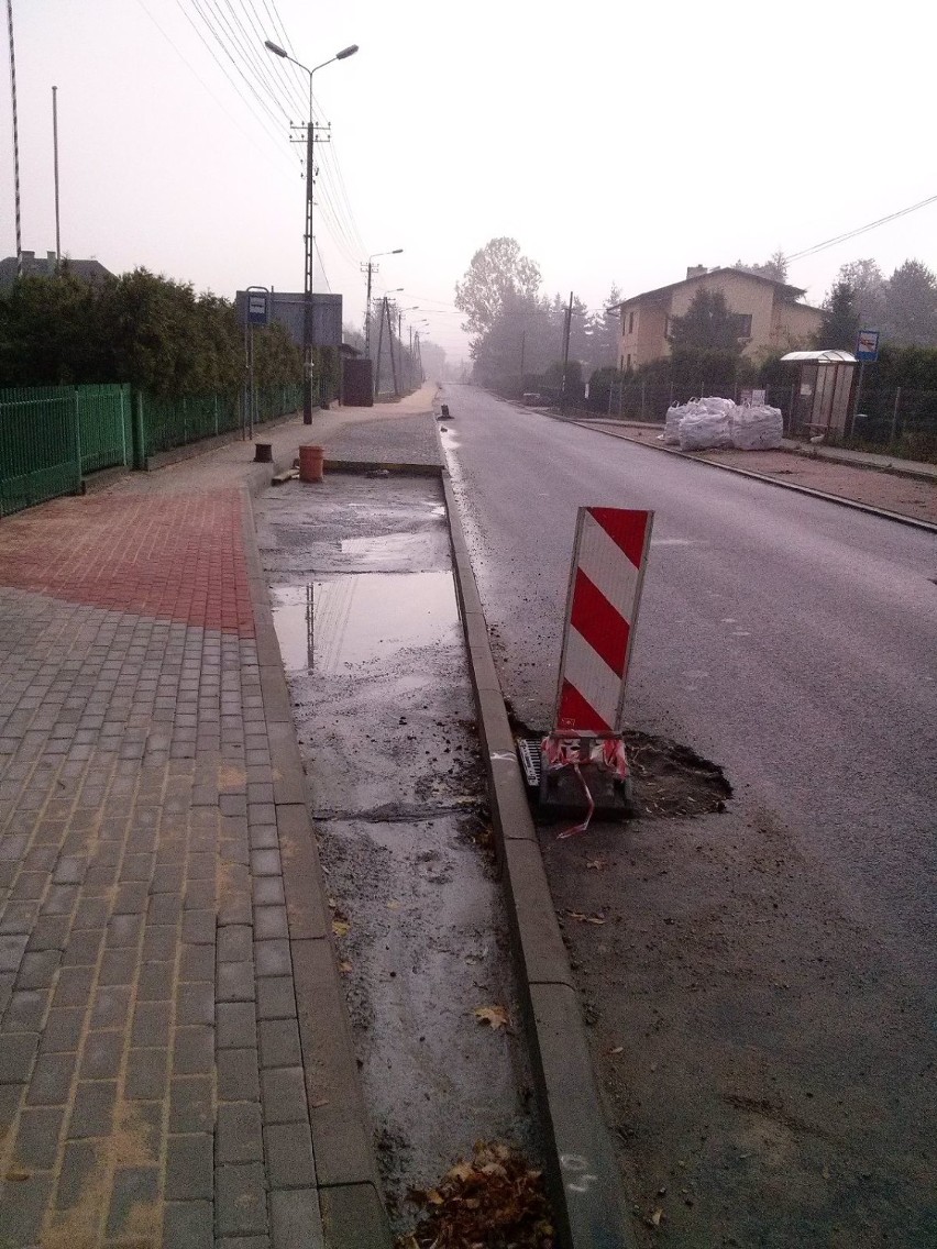 Trwa remont ulicy Chrobrego w Wodzisławiu Śl.