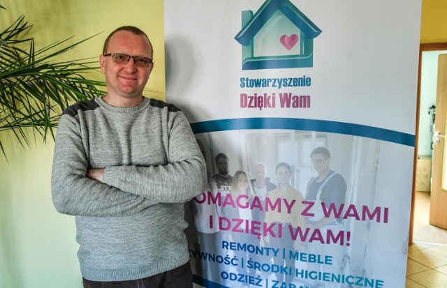 - Cieszymy się, że działania naszego stowarzyszenia zostały zauważone w konkursie marszałka województwa - mówi Adam Jaworski, prezes Stowarzyszenia Niesienia Pomocy Potrzebującym "Dzięki Wam" w Bydgoszczy.