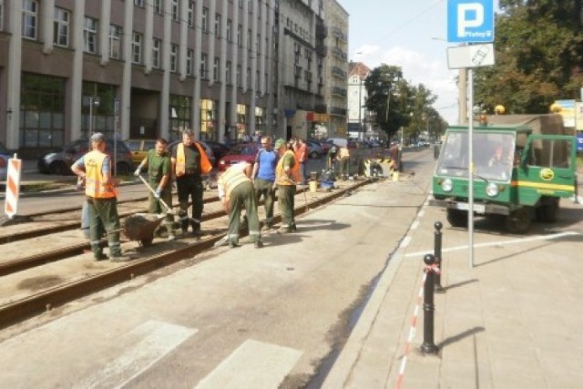 20 i 21 kwietnia na fragmencie ul. Dąbrowskiego będą remontowane ...