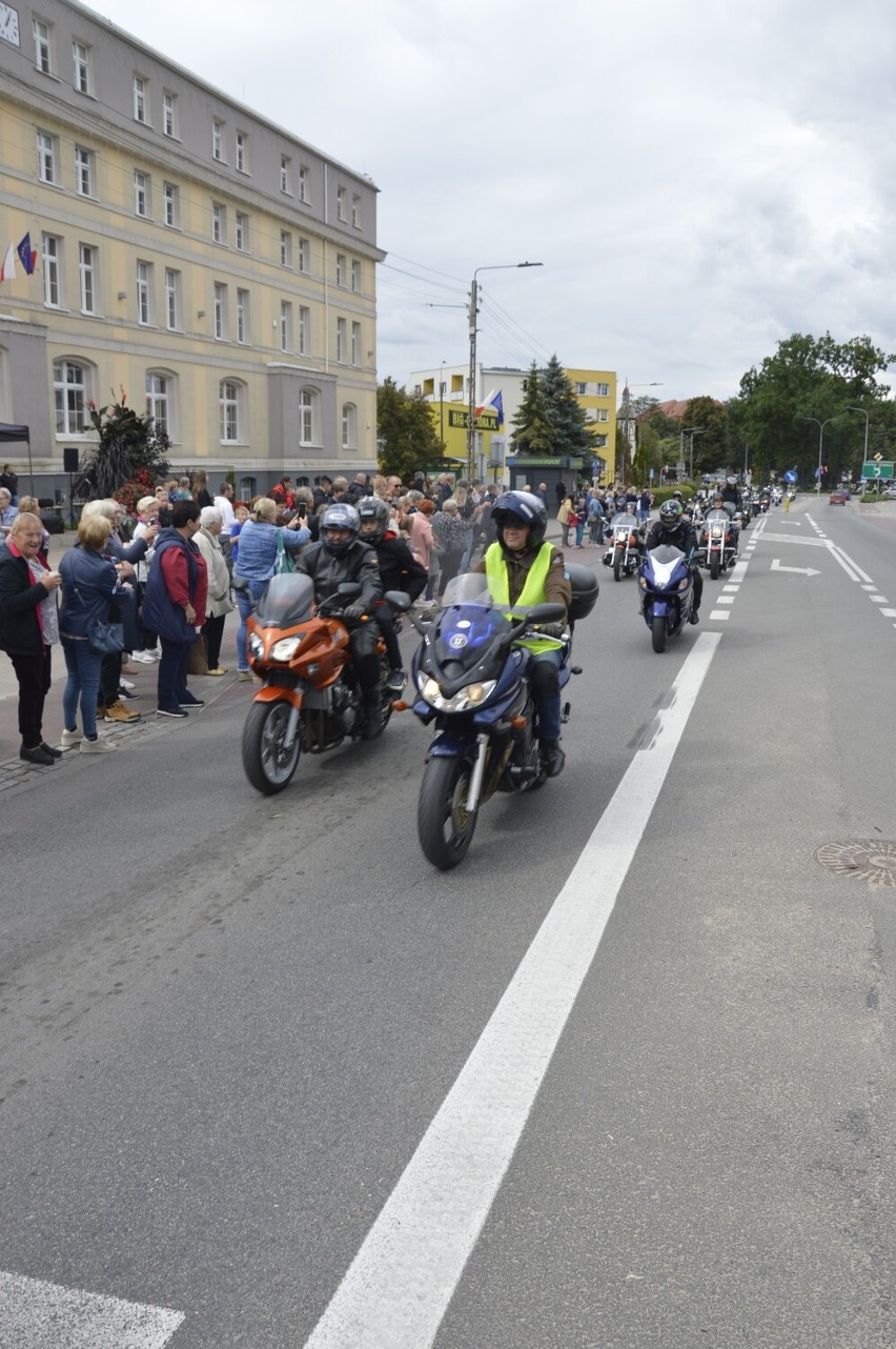 Parada motocykli w Sztumie