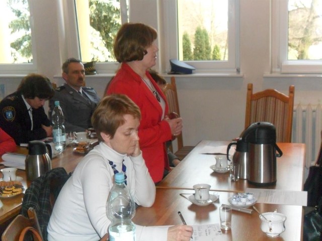 Elżbieta Piętka (z prawej) była dyrektorem szkoły w Margoninie zaledwie przez rok