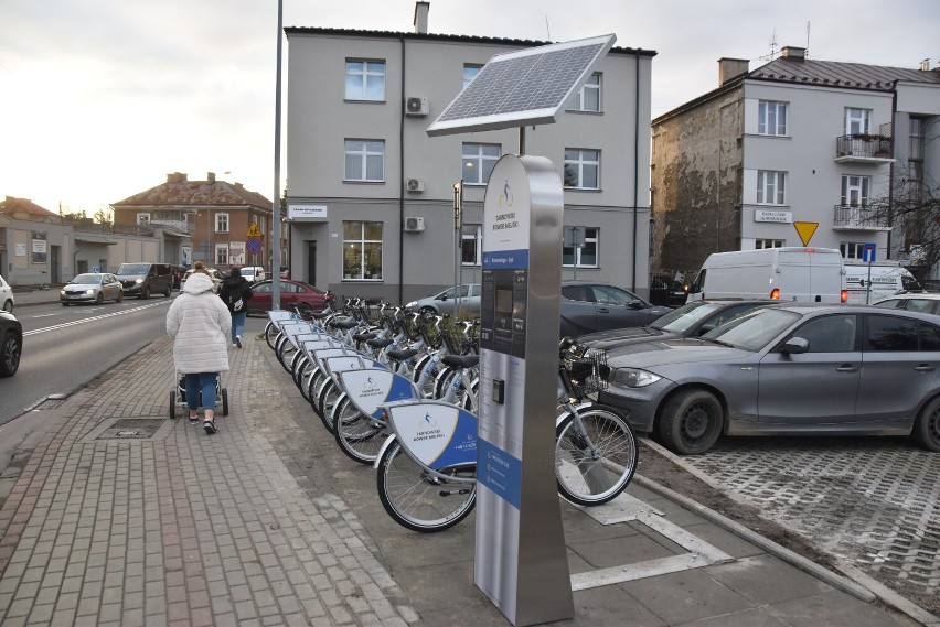 Lokalizację dwóch nowych stacji Tarnowskiego Roweru...