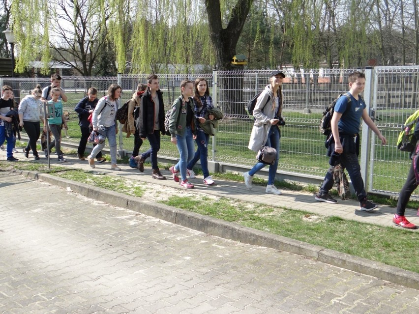 Uczniowie ZSG 7 w schronisku dla zwierząt w Radomsku