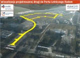 Dwie firmy zgłosiły się do przetargu na budowę drogi prowadzącej na lotnisko w Radomiu