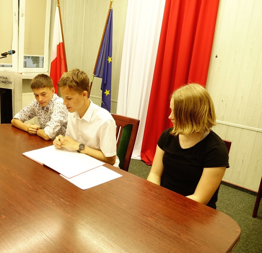 Inauguracyjne posiedzenie Młodzieżowej Rady Gminy Bełchatów,...