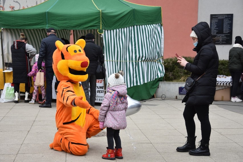 Datki dla Celinki zbierali także na Frymarku Bydgoskim Kubuś...