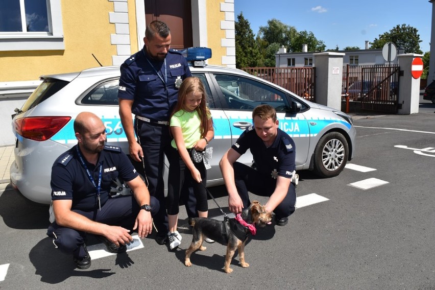 Policjant z drogówki najpierw uratował, a potem adoptował psa