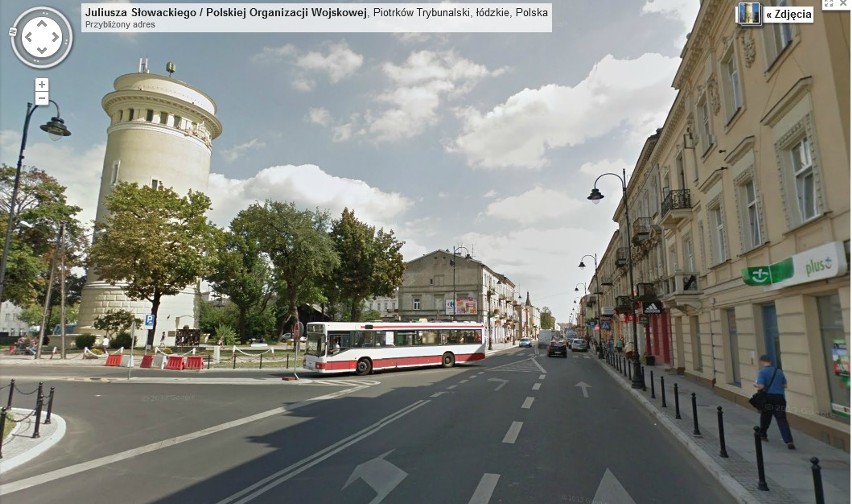 Zwiedź Piotrków w Google Street View