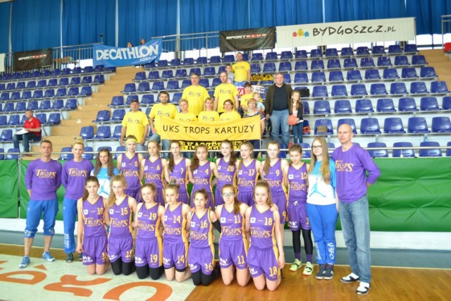 UKS Trops Kartuzy na półfinale MP U14 w Bydgoszczy