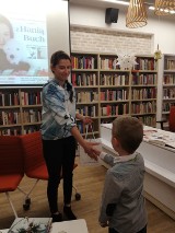 Spotkanie z Hanią Buch, autorką książek dla dzieci, w Miejskiej Bibliotece Publicznej im. Adama Asnyka w Kaliszu ZDJĘCIA