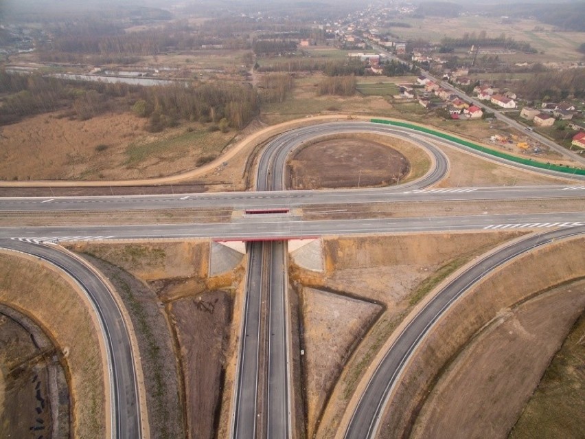 Tak obecnie wygląda odcinek F autostrady A1 pod Częstochową....