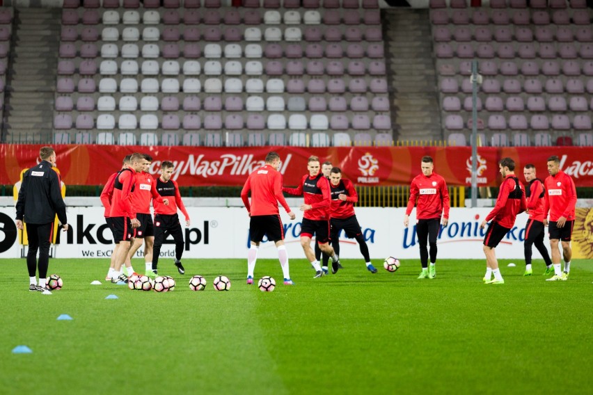 Kadrowicze trenowali na stadionie Polonii. W sobotę ważny...