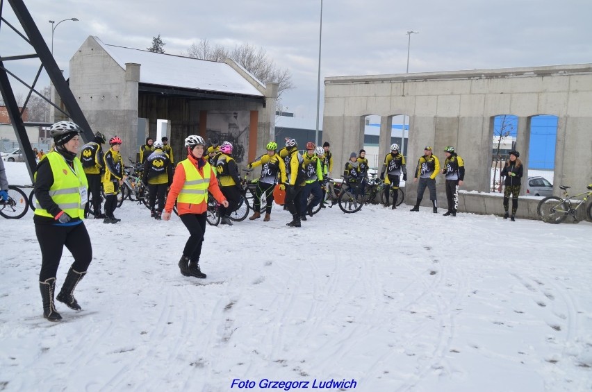 Jaworzno: Zimowy rajd rowerowy Cztery Pory Roku