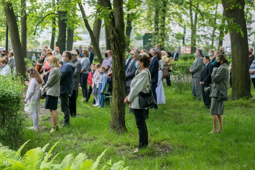 Boże Ciało 2020 w Świętochłowicach. Procesja Bożego Ciała w...