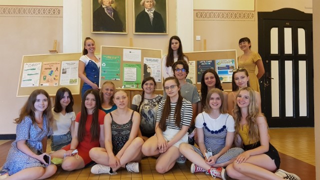 W projekcie Erasmus+ "C.C.A. Climate Change Awareness" wzięli udział  uczniowie VI LO z sześciu klas drugich.