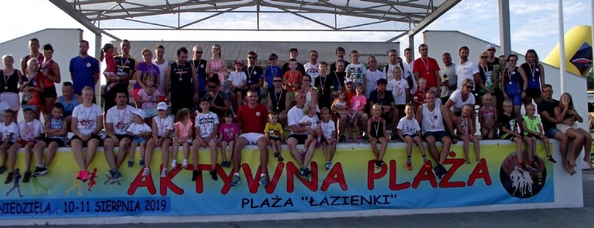 Aktywna Plaża. Family Run - Biegowe mini sztafety dla rodzin. 11 sierpnia 2019