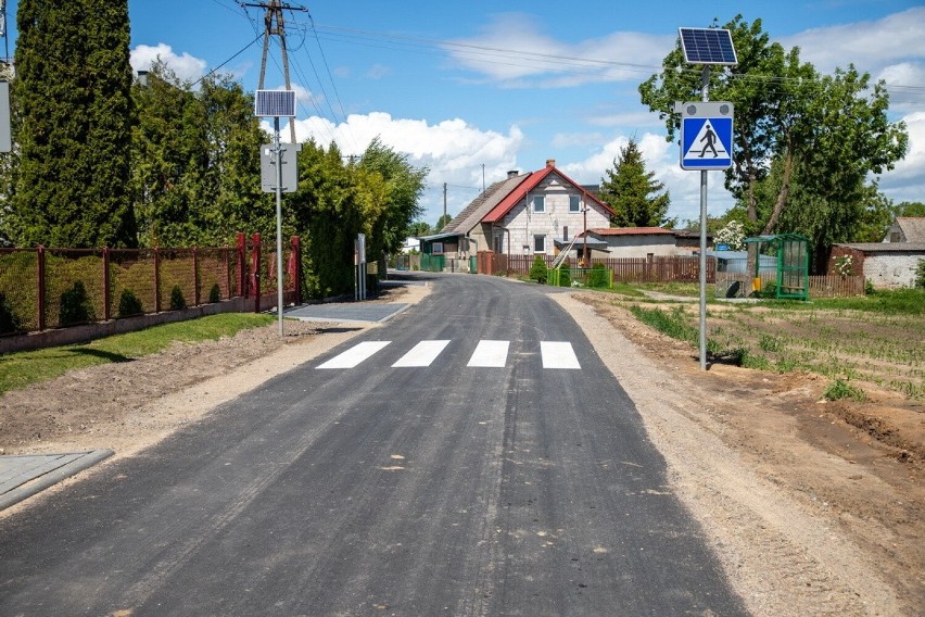 Droga w Wysokiej Krajeńskiej zbudowana została od podstaw