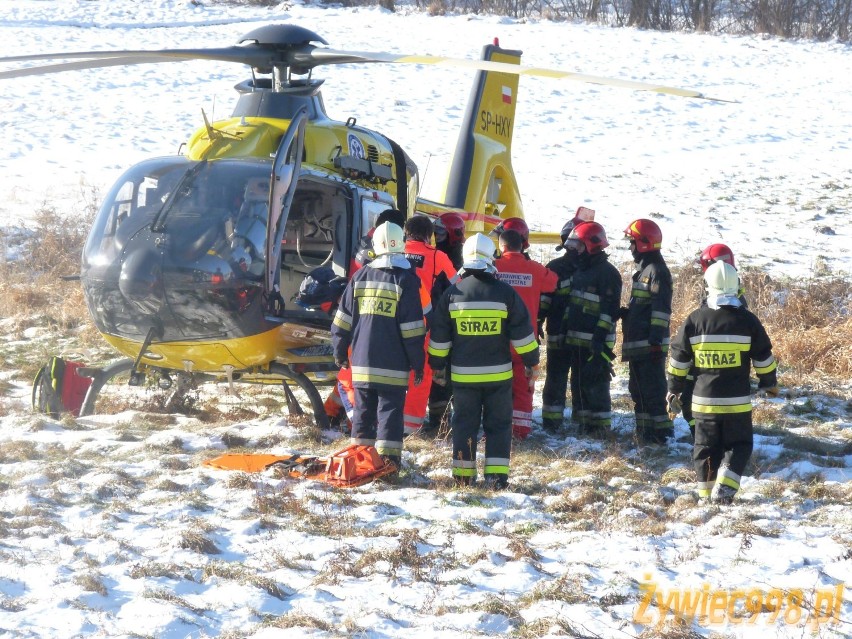 Wypadek w Ciscu. Dwie osoby ranne 