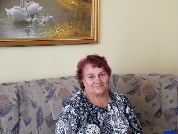 Pani Ludmiła Wysocka, repatriantka z Kazachstanu, mieszka w Pakosławiu
