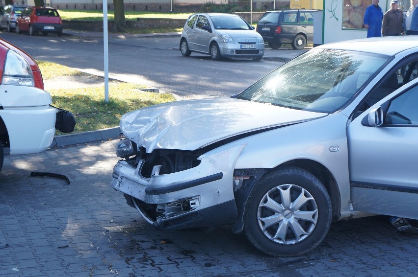 Kolizja w pobliżu &quot;Intermarche&quot;