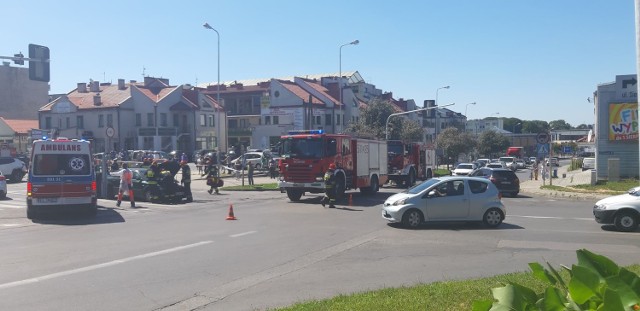 Wypadek na skrzyżowaniu ul. Piastowskiej i Tysiąclecia w Radomsku. Sprawca uciekł. Był pijany?