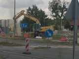 Wyciek gazu na Łódzkiej w Toruniu. Droga była całkowicie zablokowana [ZDJĘCIA, WIDEO]