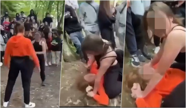 Brutalna walka nastolatek w miejskim parku. Sprawę bada policja