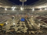 Stadion Narodowy nocą. Zobacz najnowsze zdjęcia z budowy 