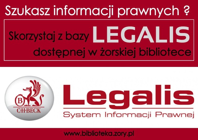 System informacji prawnej Żory: Biblioteka z bazą Legalis on-line