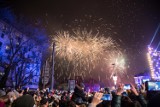 Fajerwerki w Warszawie. Tak stolica powitała Nowy Rok [ZDJĘCIA]