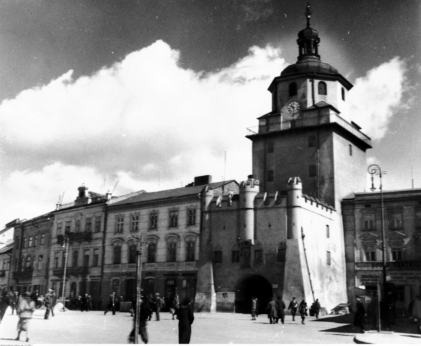 Stare Miasto i deptak w Lublinie w 1939 roku. Zobacz archiwalne zdjęcia