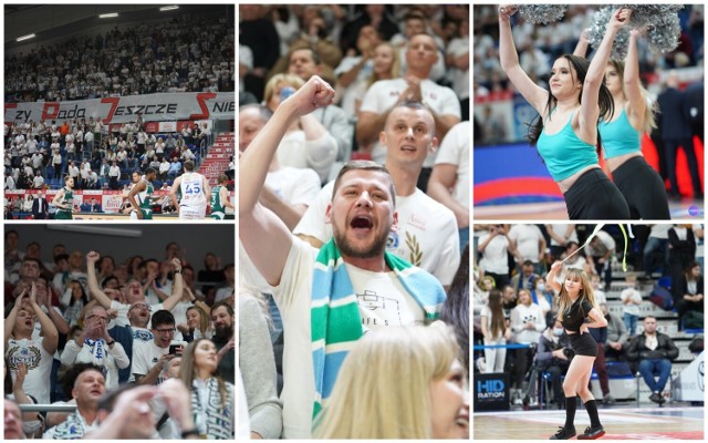 Kibice i występy Dynamite Cheerleaders podczas meczu Anwil Włocławek - WKS Śląsk Wrocław