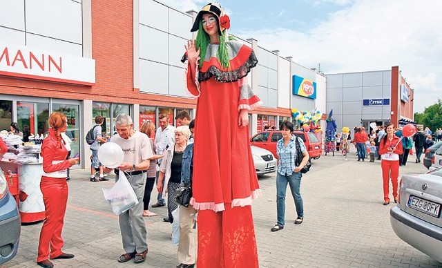 Atrakcje na otwarcie centrum przyciągnęły zgierzan