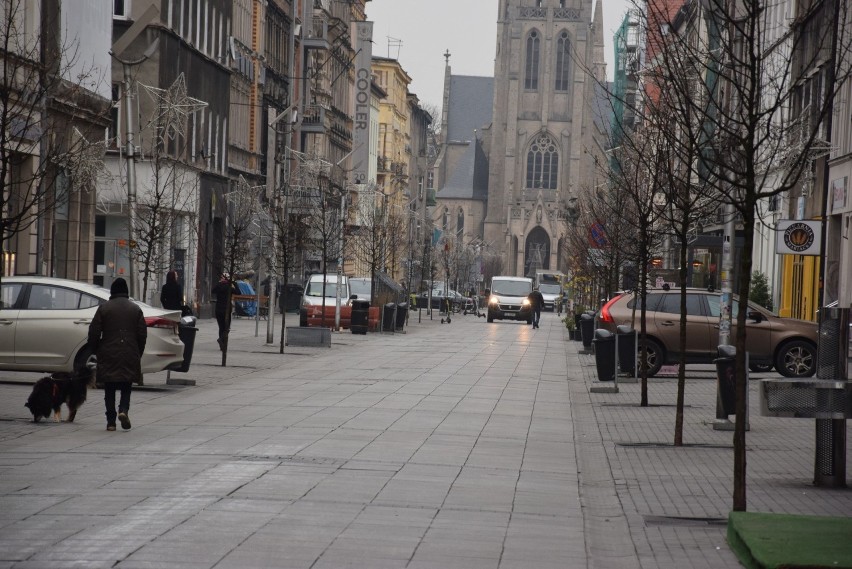 Ulice Mariacka i Mielęckiego w Katowicach