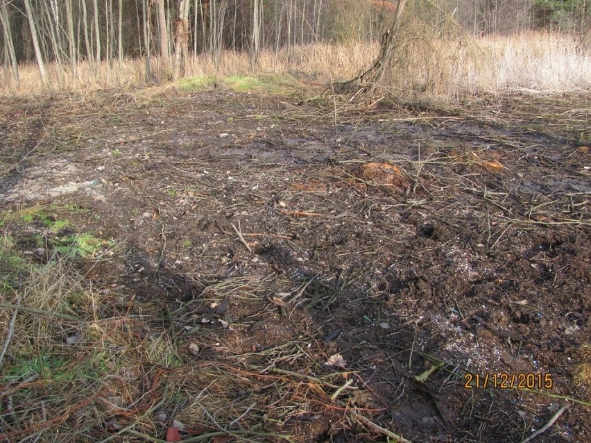 Myszków: dzikie składowisko odpadów na terenie firmy Reko? Mieszkańcy dzielnicy Podlas zaniepokojeni