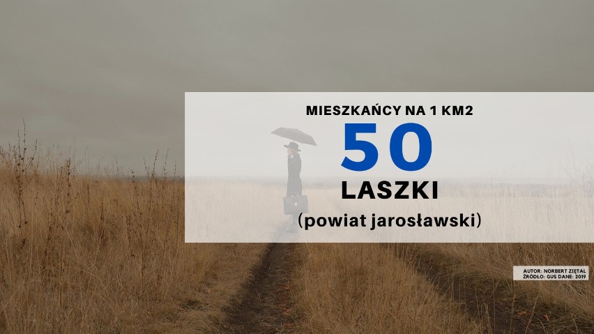 27. miejsce - gmina Laszki w powiecie jarosławskim, 50 osób...