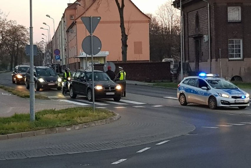 Drogówka z Krosna Odrzańskiego w czwartek, 11 kwietnia, z...