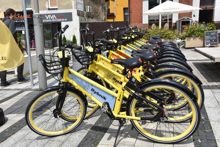 Rowery miejskie w Rybniku i Żorach identyczne. Czy można będzie zostawić rower u sąsiadów?