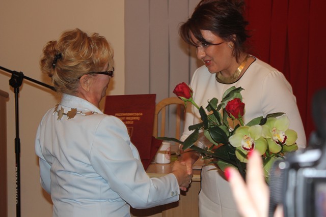 Gratulacje odebrała Mariola Frankowska-Rabsztyn, dyrektor Domu Pomocy Społecznej w Kole
