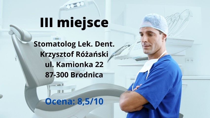 Orły Stomatologii z Brodnicy. Który dentysta w Brodnicy jest najlepszy? Gdzie warto leczyć zęby? Sprawdź wyniki plebiscytu