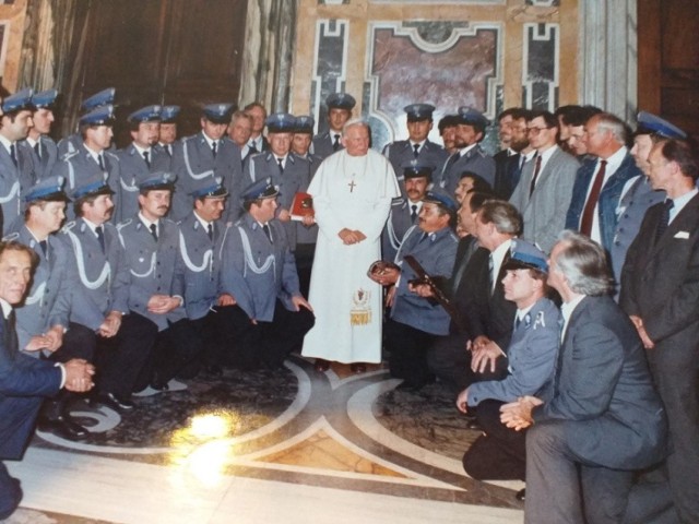 Nowosolska pielgrzymka policjantów do Rzymu.