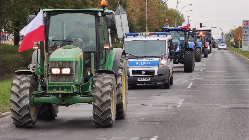 Protest rolników w Srocku pod Piotrkowem zapowiada AgroUnia....